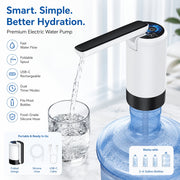 Portable USB Lithium Battery-Powered Electric Water Pump