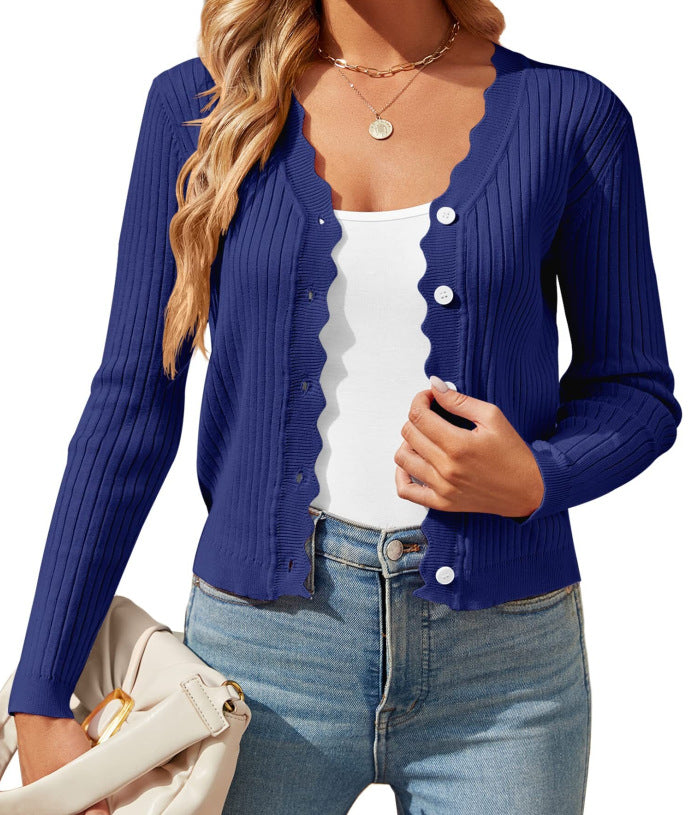 Early Autumn New Women's Knitted Cardigan Top