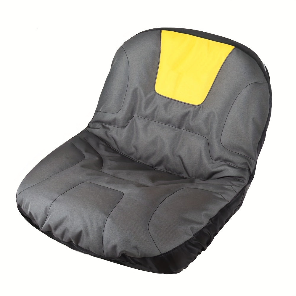 Durable 600D Oxford Cloth Lawn Mower Seat Cover – Easy Install, Fits Riding Mowers