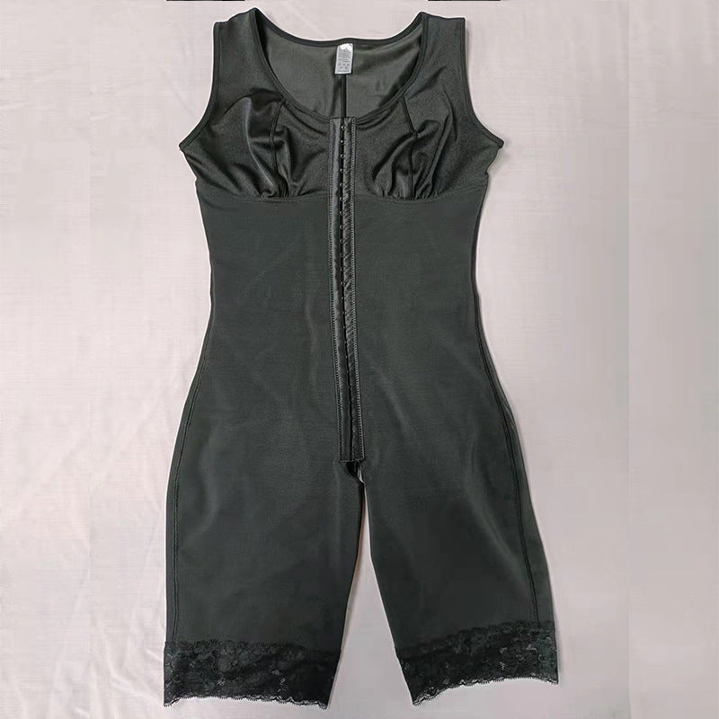 Breasted Lace Body Support Chest And Belly Contracting Corset