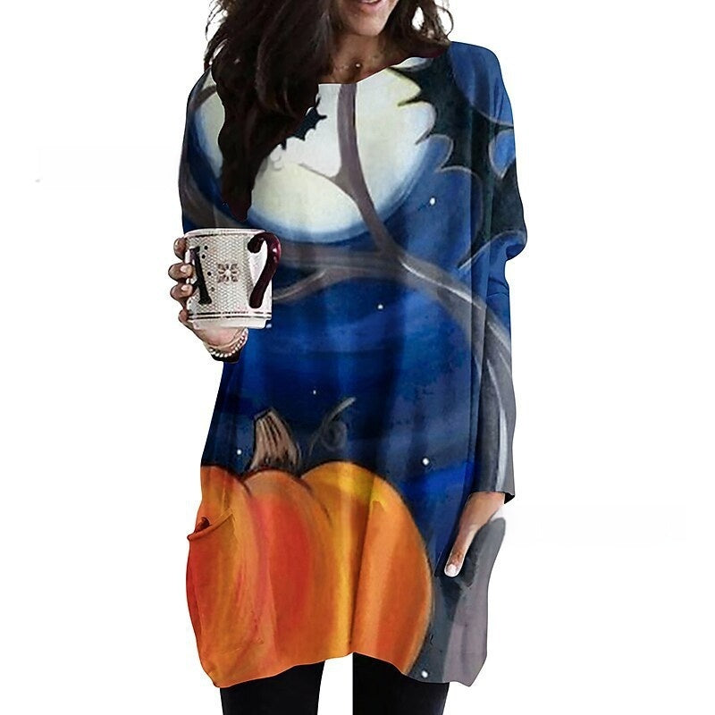 Women's Long-Sleeve Pocket T-Shirt