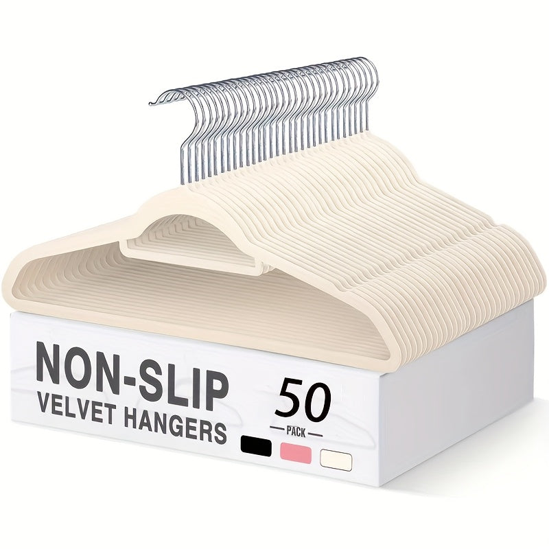 20/50 Count Premium Velvet-Grip Hangers