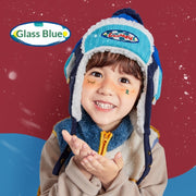 Warm Fleece-Lined Kids' Cap with Earflaps