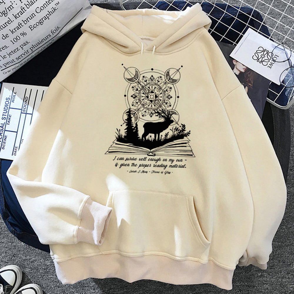 Gothic Aesthetic Women's Hoodie | Retro Streetwear Pullover