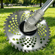 [40-Tooth Alloy Blade] Lawn Mower Blade 230mm*40 Teeth Alloy, Gasoline Lawn Mower Accessories, Trimmer Garden Tool, Lawn Trimmer Parts, 40-Tooth Alloy 230mm Metal Mower Blade