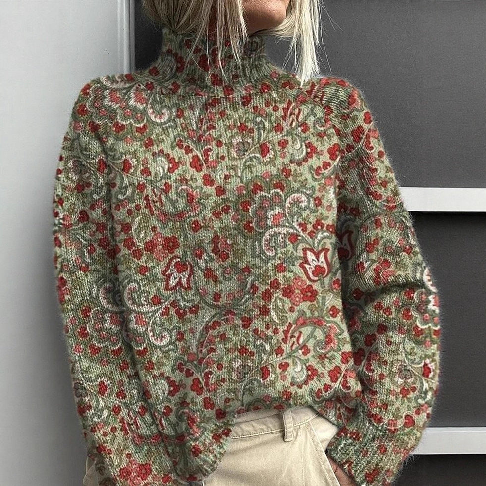 Christmas Long-sleeve Lapel Tote Sweater Hoodie