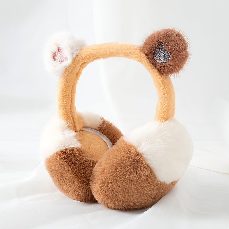 Y2K-Style Winter Ear Muffs – Cute Plush Ear Covers, Cold Protection