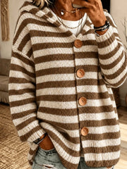 Striped Casual Fashion Women's Sweater