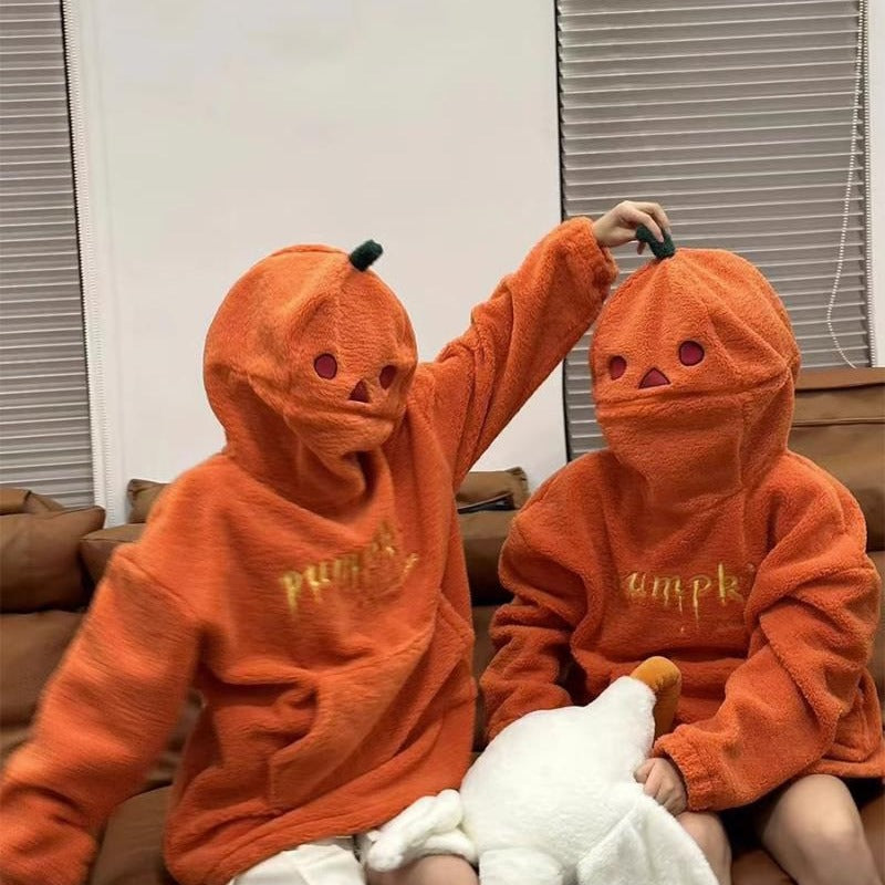 Cozy Retro Lambswool Hooded Sweatshirt for Men & Women