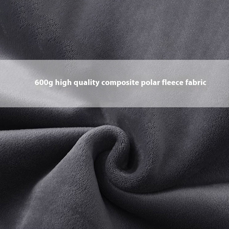 Men's Fleece Drop Shoulder Winter Hoodie