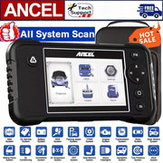 ANCEL FX3300 Elite Car Full OBD2 Scanner - Professional Full System Diagnostic Tool | Wireless Lifetime Free Upgrades | Check Engine Light Code Reader, ABS/SRS/SAS/TPMS/Fuel Pump/EVAP/TCM/BMS & Mor...