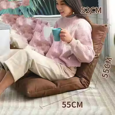 Bed Backrest Floor Small Sofa Folding Single Bay Window Computer Recliner