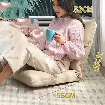 Bed Backrest Floor Small Sofa Folding Single Bay Window Computer Recliner