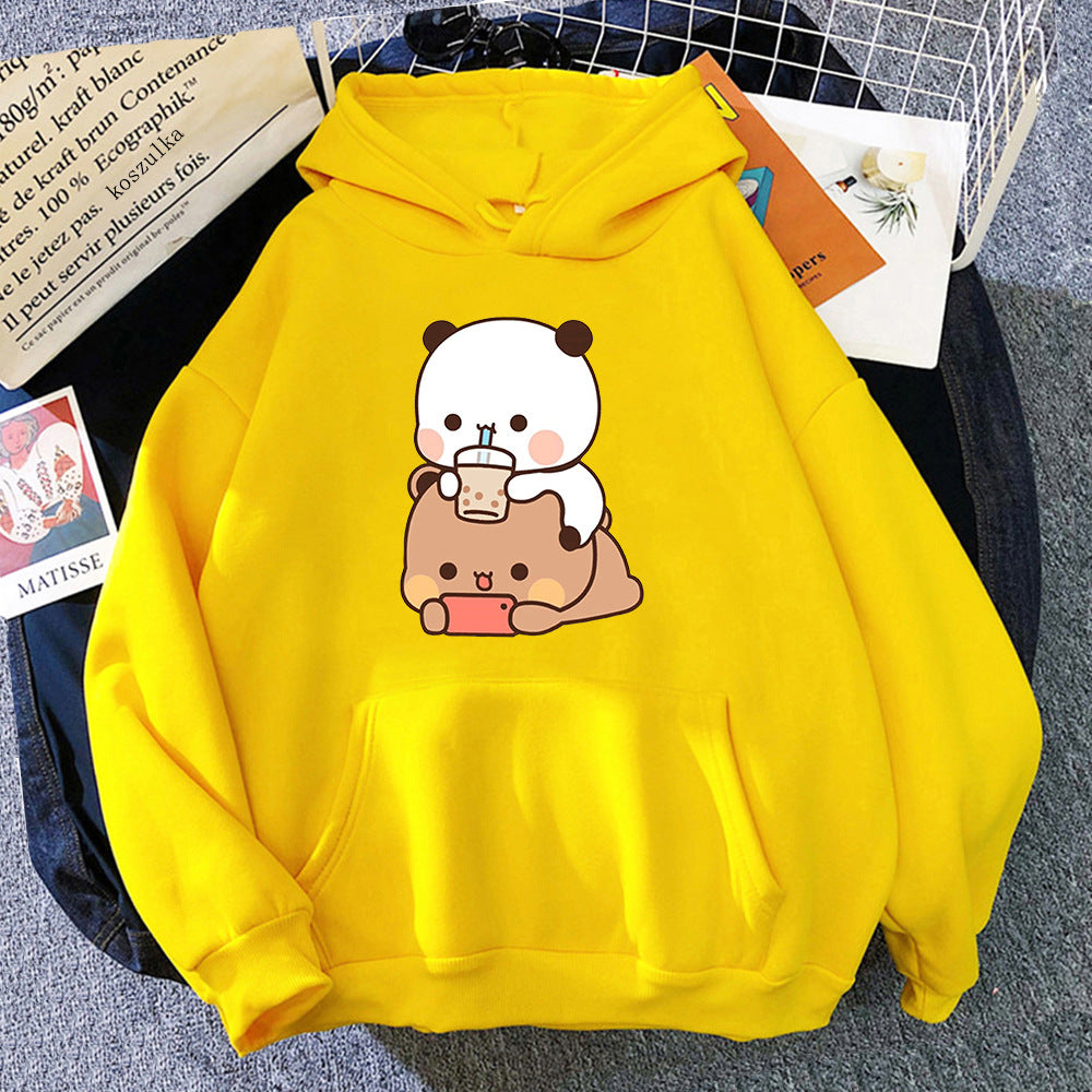 Bubu Dudu Kawaii Graphic Hoodie Cute Aesthetic Pullover