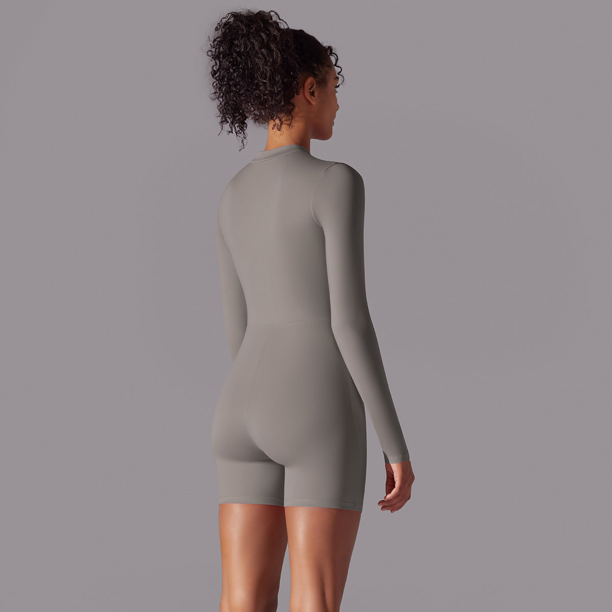 Long Sleeve Fitness Jumpsuit for Dance & Sports