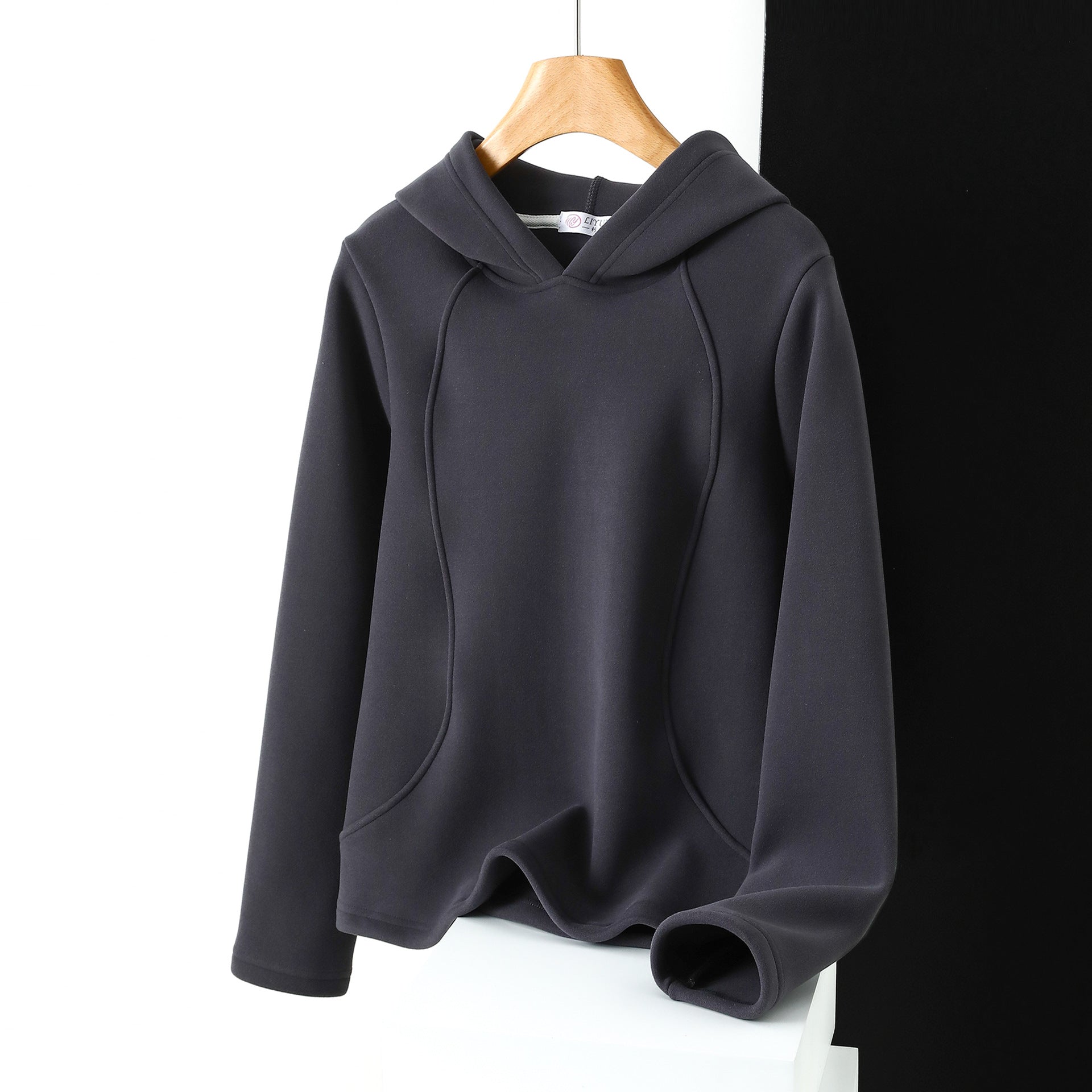Plush Thicken Women's Windbreaker Hoodie