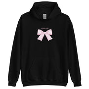 Cute Alpha Phi Bowknot Hoodie - Cozy Streetwear Pullover