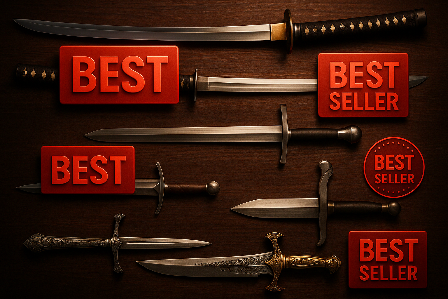 Best-Selling Items KIRMIZI BEST YAZISI
