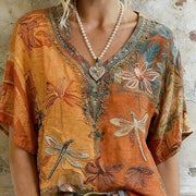 Bohemian Chic Women's Wide-fit T-shirt