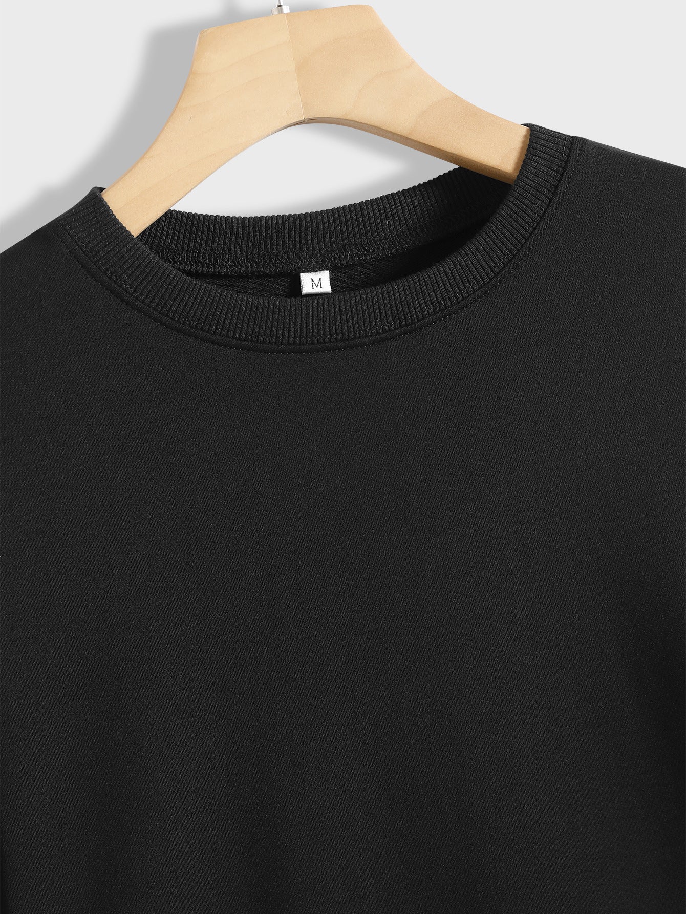 Plus Size Casual Long Sleeve Letter Print Autumn Sweater