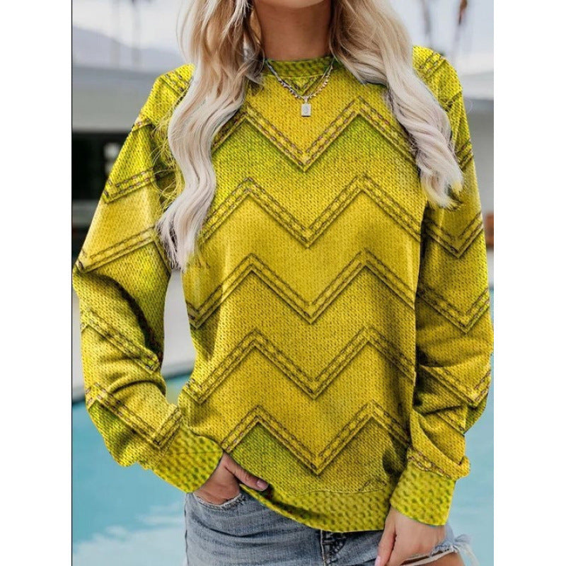 Festive 3D Print Unisex Christmas Pullover Sweatshirt