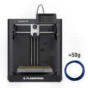 High-Speed 3D Printer AD5M – 600mm/s Print Speed, 280°C Direct Extruder, 220×220×220mm Build Volume, Includes 50g Filament