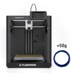 High-Speed 3D Printer AD5M – 600mm/s Print Speed, 280°C Direct Extruder, 220×220×220mm Build Volume, Includes 50g Filament