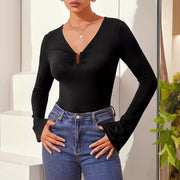 Slim-Fit Long-Sleeve Base Layer – Cozy, Breathable, All-Season