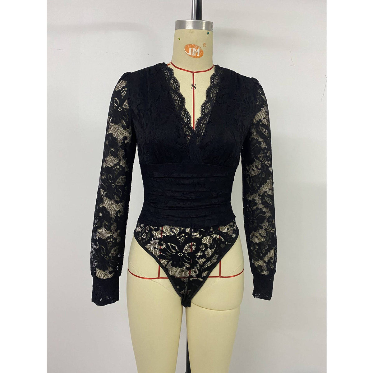 Versatile Black Long-Sleeve Casual Women's Jumpsuit