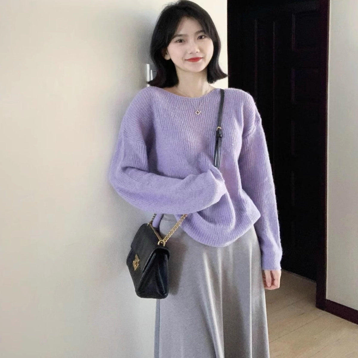 Thin Loose and Lazy Style Pullover Top