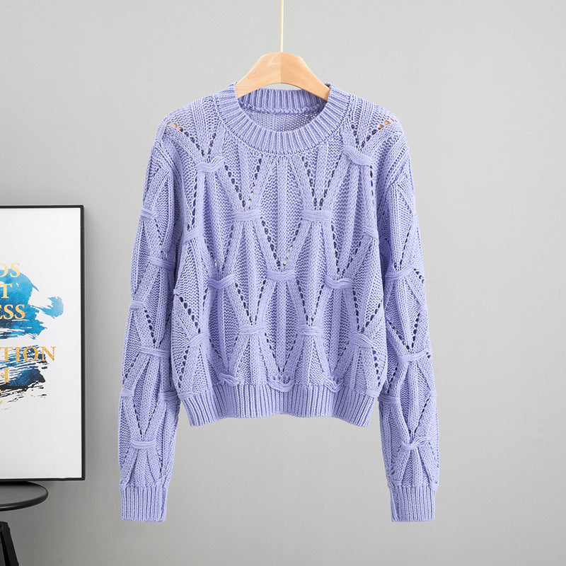 Thickened Korean Style Twist Thread Thermal Sweater