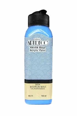 140ml Blue Acrylic Art Paint with Rich Pigment