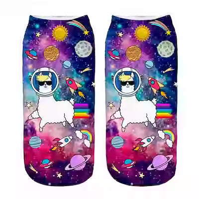 Breathable 3D Print Socks