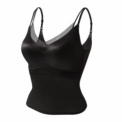 Breathable Cross-Strap Mesh Cami Top