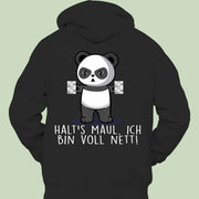 Cute Panda Print Unisex Hoodie Casual Pullover