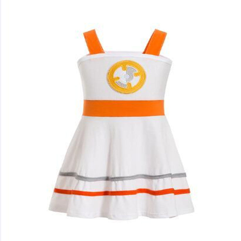 Girls Lilo-Inspired Dress Cake Skirt Costume