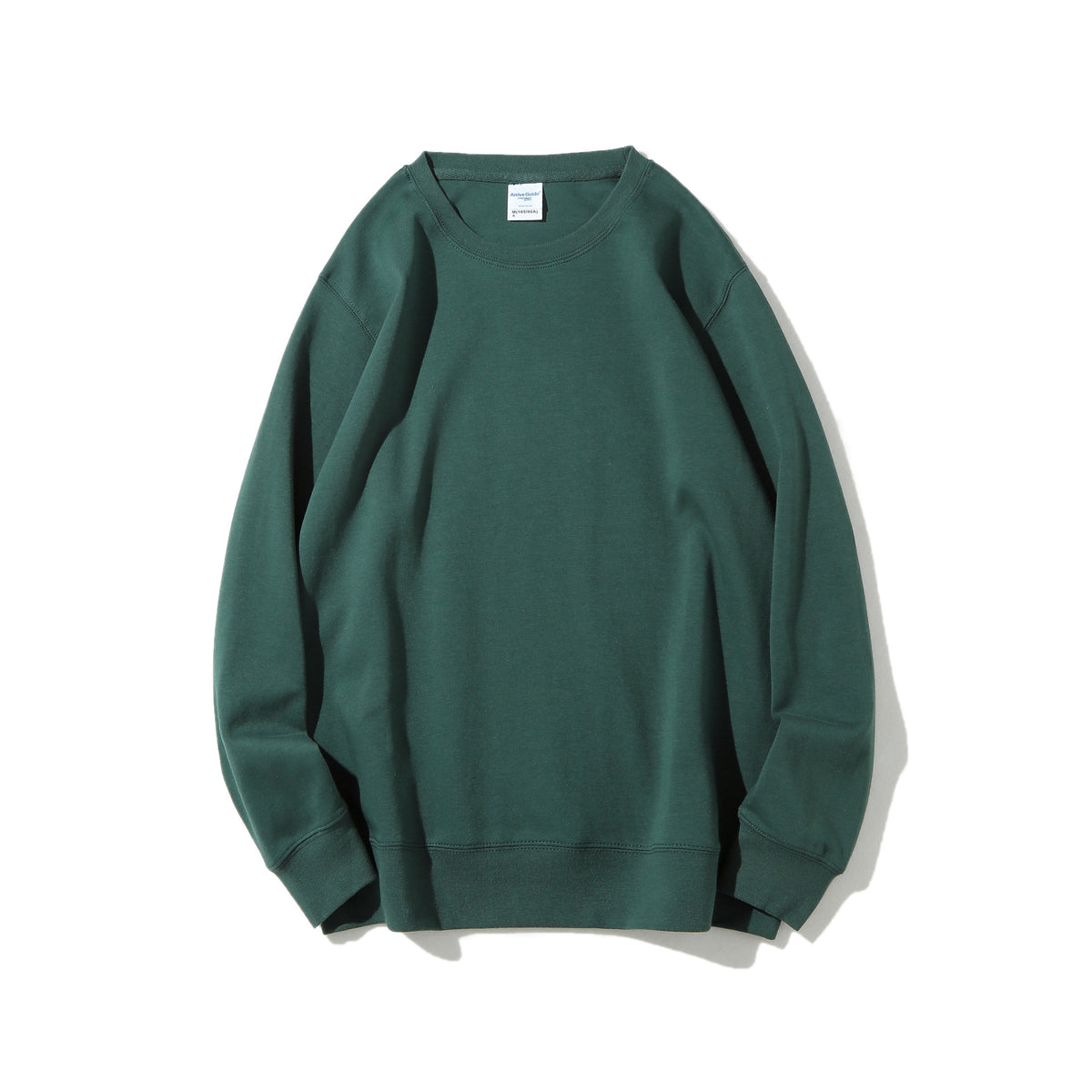 Solid Healthy Round Neck Sweater Long Sleeve