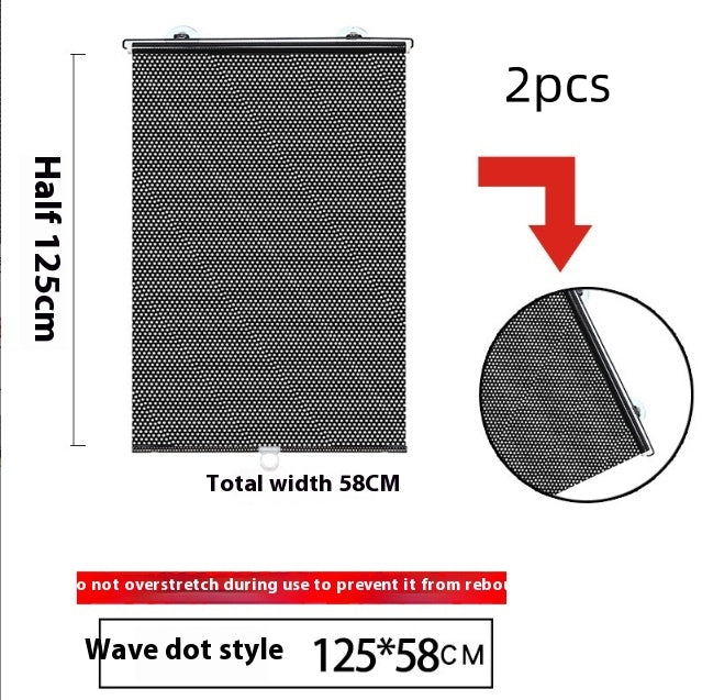 Household Window Sun Protection Punch-free Shading Balcony Shutter