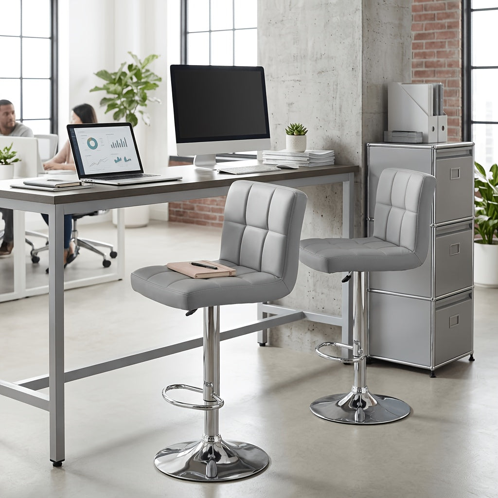 Adjustable Ergonomic Office Chair with Swivel Base