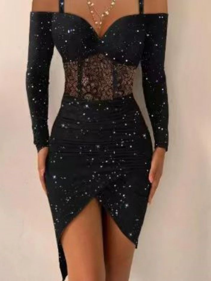 Women's Shimmer Suspender Jumpsuit Cropped Romper