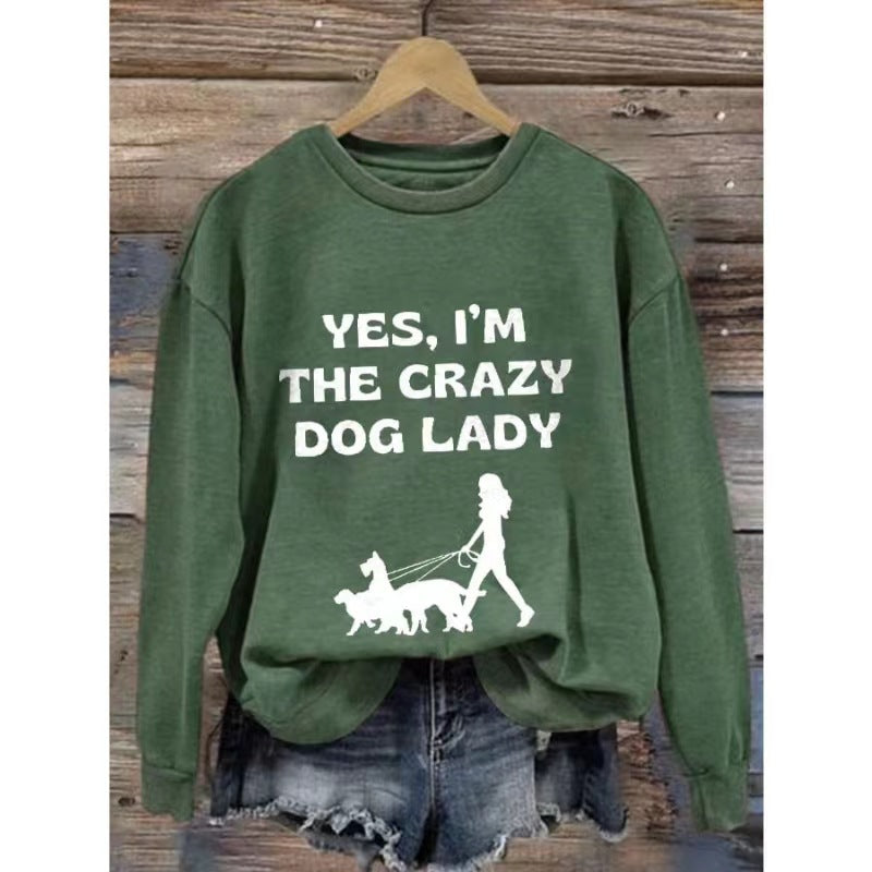 Women's 3D Cartoon Print Long Sleeve Raglan Sweater