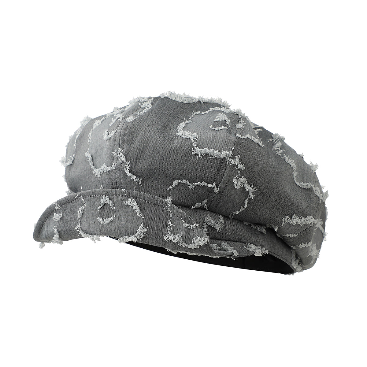 Retro Distressed Fringed Star Cap - Casual & Fashionable