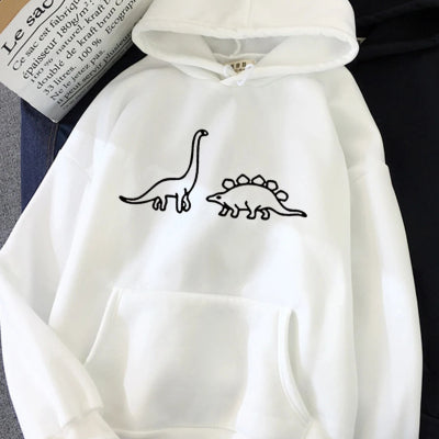 Casual Long-Sleeve Round Neck Printed Sweatshirt
