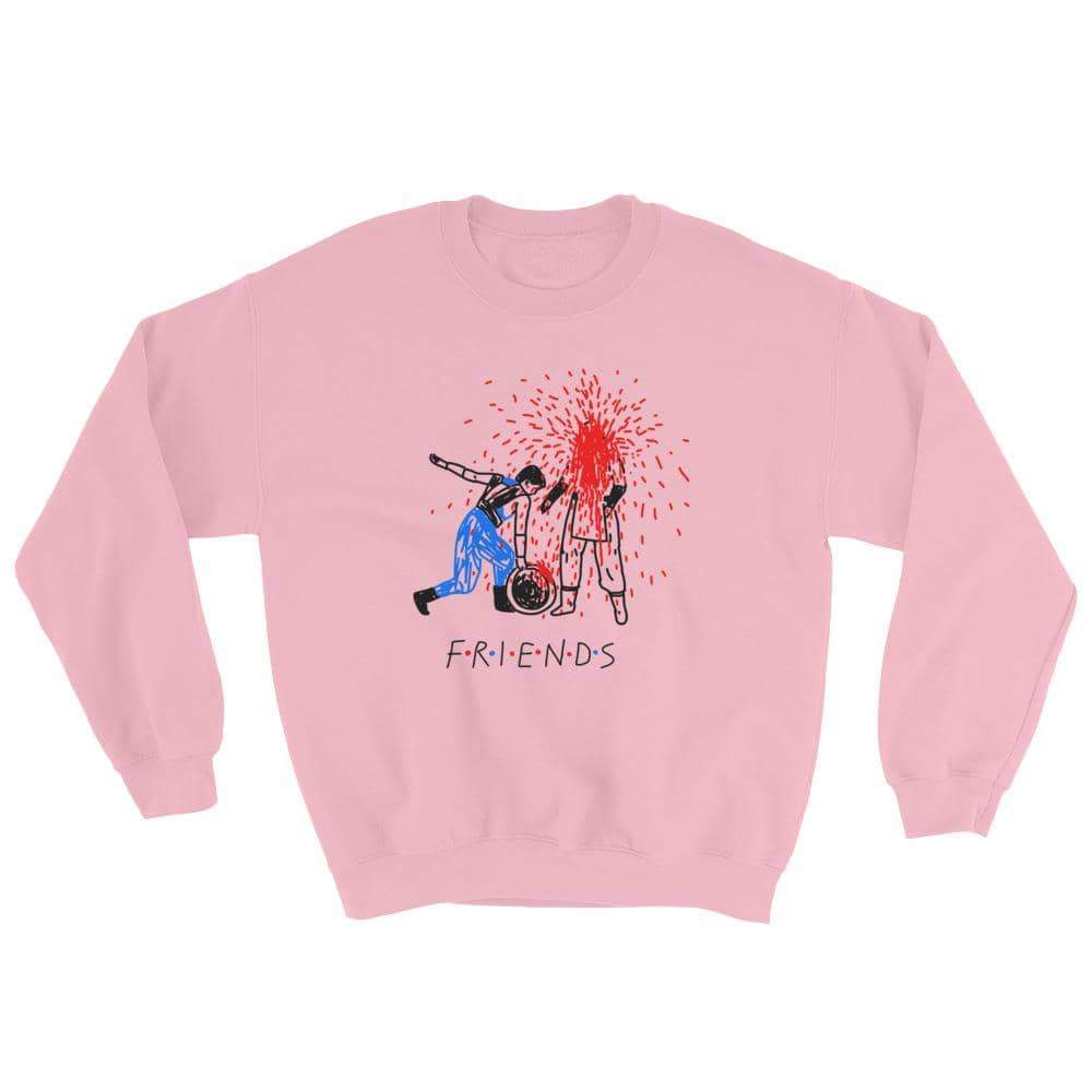 Korean Style Loose Round Neck Unisex Casual Sweatshirt