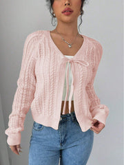 Long Sleeved Knitted Sweater for Women