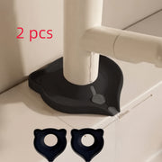 Silicone Faucet Base Water Guards - Non-Slip Splash Seal Gaskets - Available in Black, Gray, and Beige