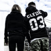 Matching Couple Hooded Sweatshirt Streetwear Pullover