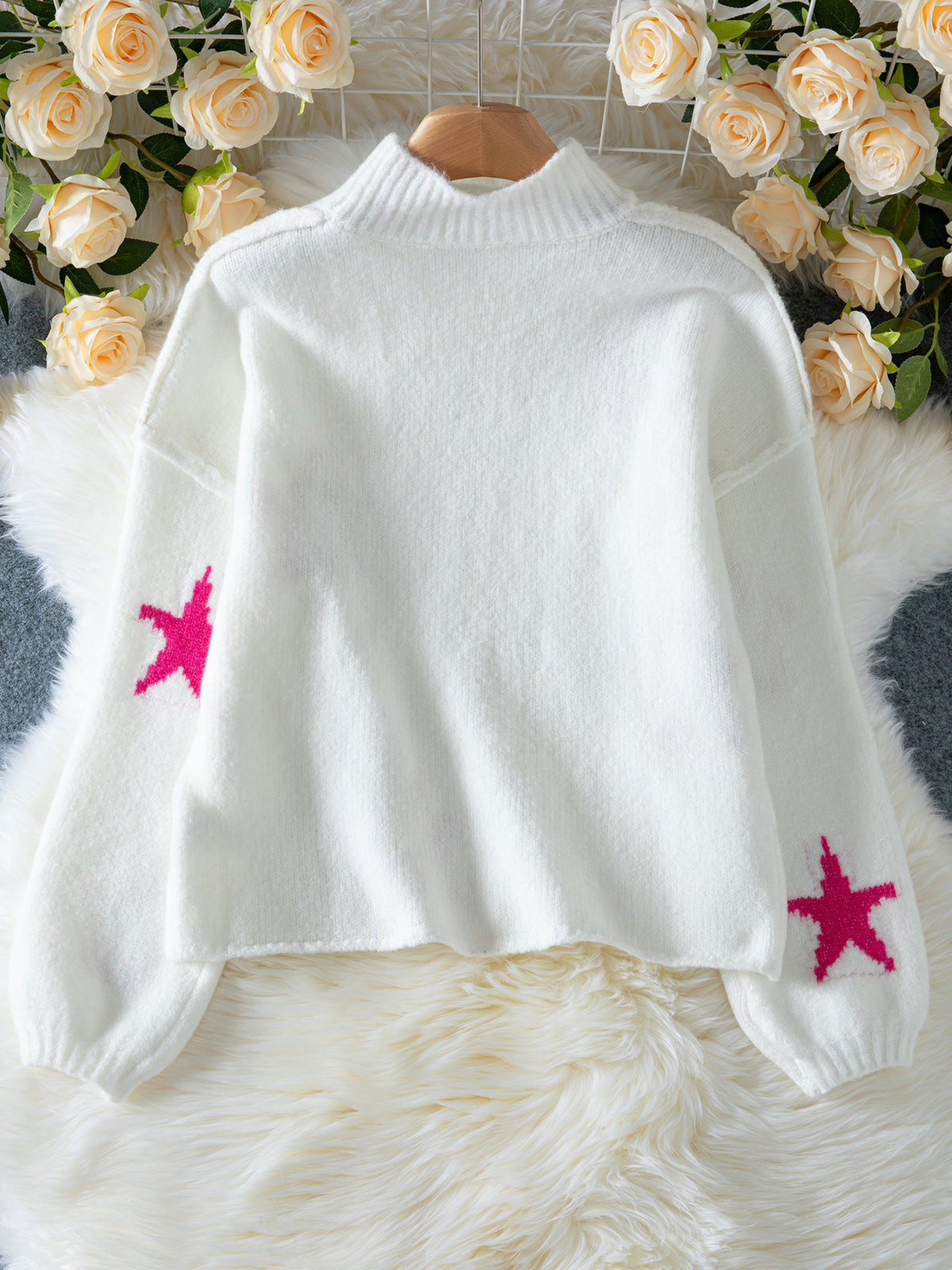 Women's Autumnwinter Casual Loose Turtleneck Pullover