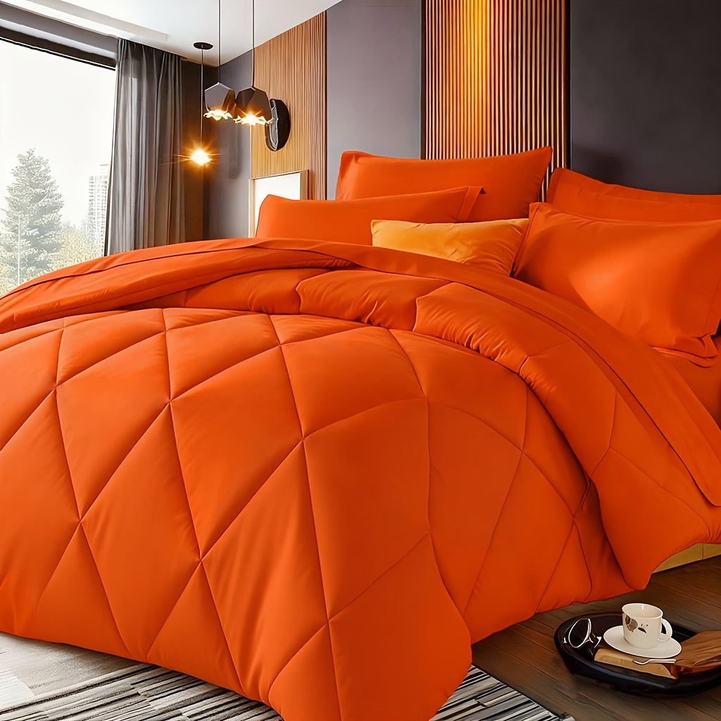 2-3 Piece Solid Color Diamond Pattern Bed Sheet Set – Large & Extra-Large, Ultra-fine Fiber, Lightweight Breathable