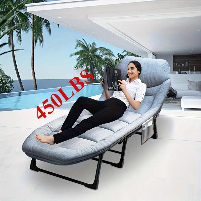 1-Pack Comfortable Foldable Single Bed For Adults